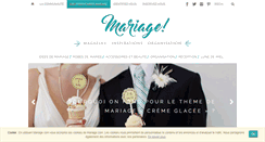 Desktop Screenshot of mariage.com