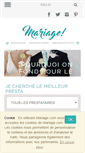 Mobile Screenshot of mariage.com